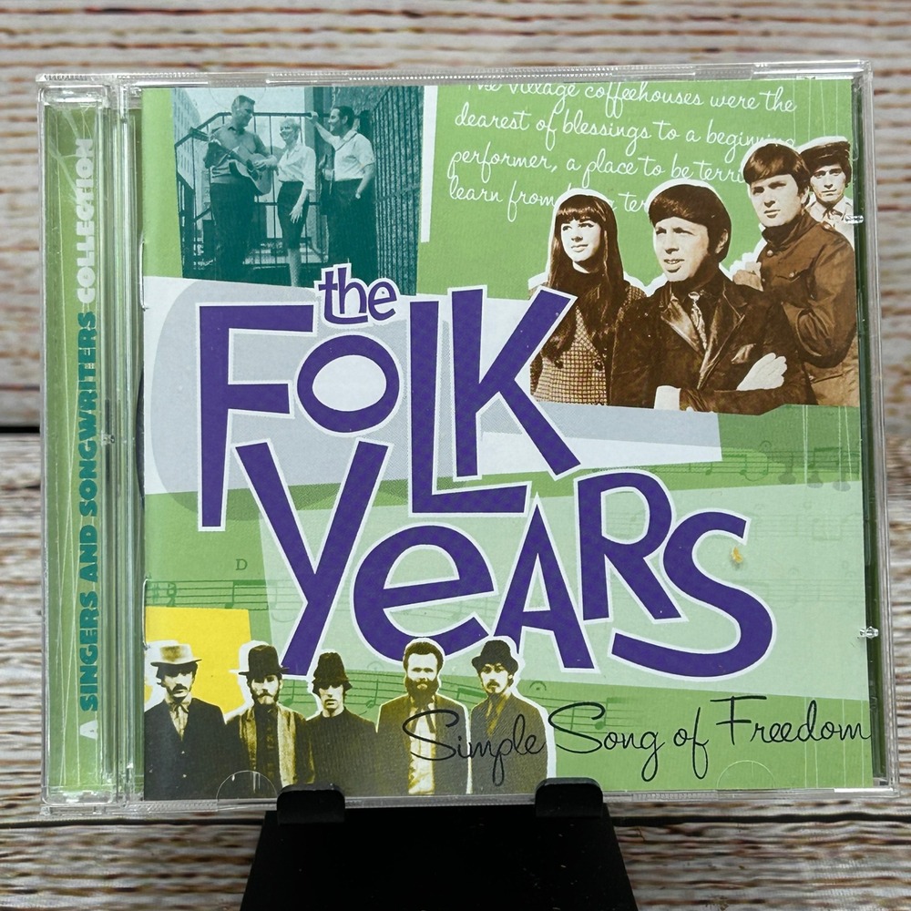 Time Life The Folk Years Simple Song of Freedom 2 CD Set Various‎ Artists 2002